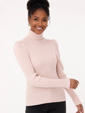 🩷 525 AMERICA Elegant Ribbed Turtleneck Sweater